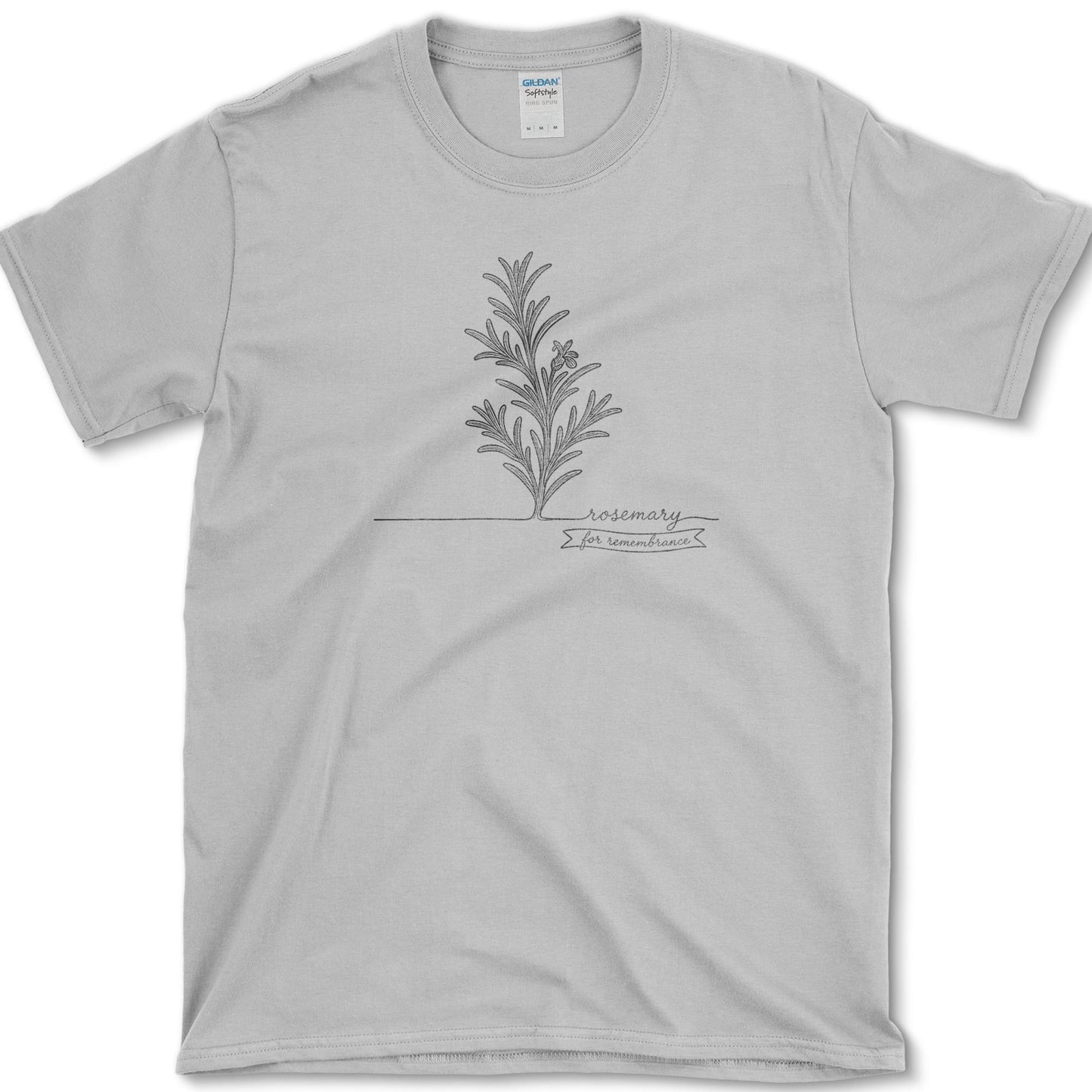 Rosemary Remembrance T-Shirt S / Sport Grey Essential Tees