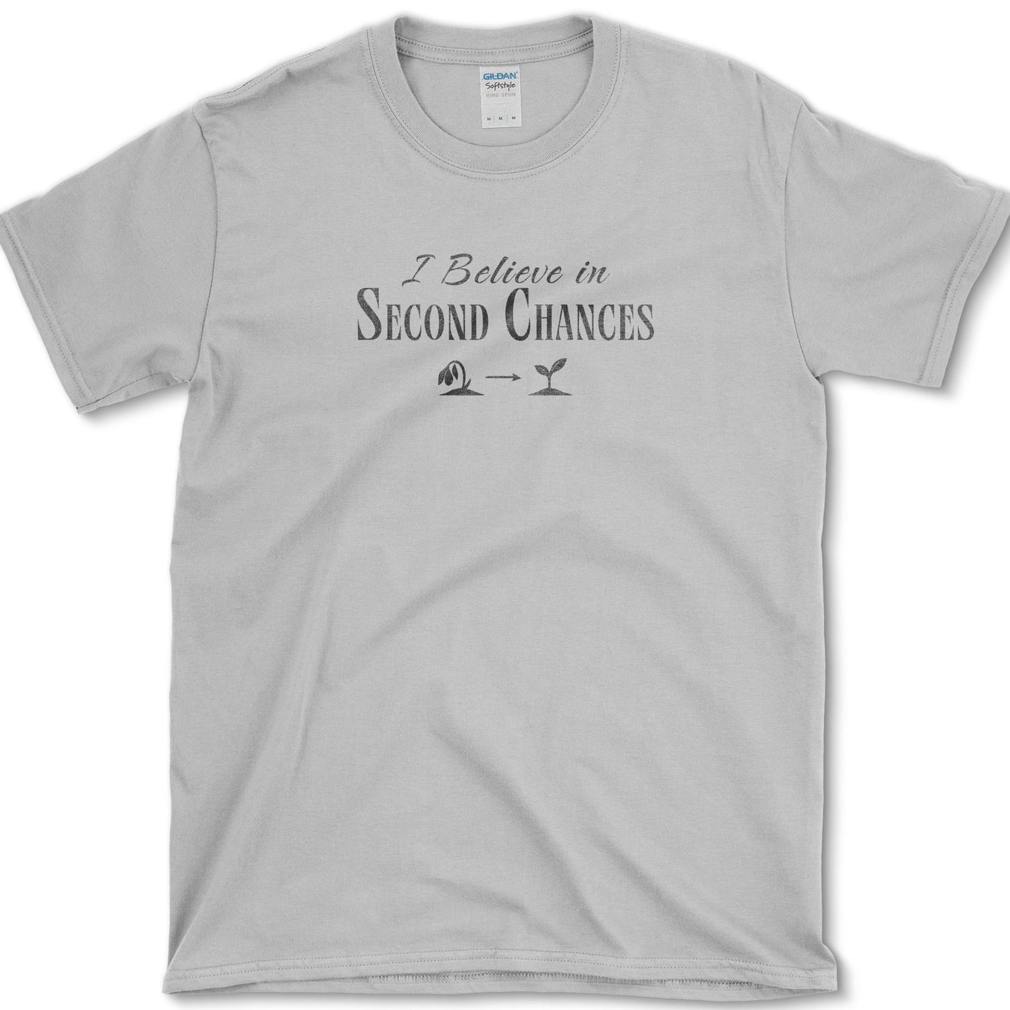 Second Chances T-Shirt Sport Grey / S Essential Tees