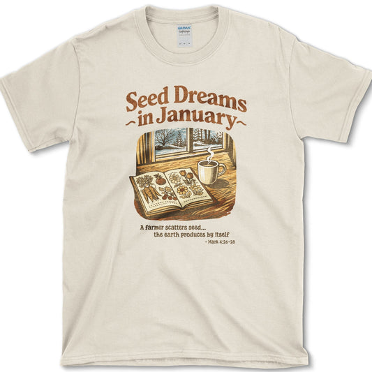 Seed Dreams T-Shirt Essential Tees / S / Natural Physical Item