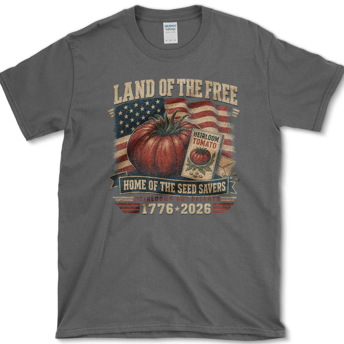 Seed Savers T-Shirt S / Dark Heather / Essential Tees Essential Tees