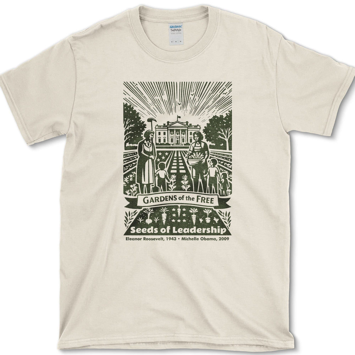 Seeds of Leadership T-Shirt Natural / S Essential Tees