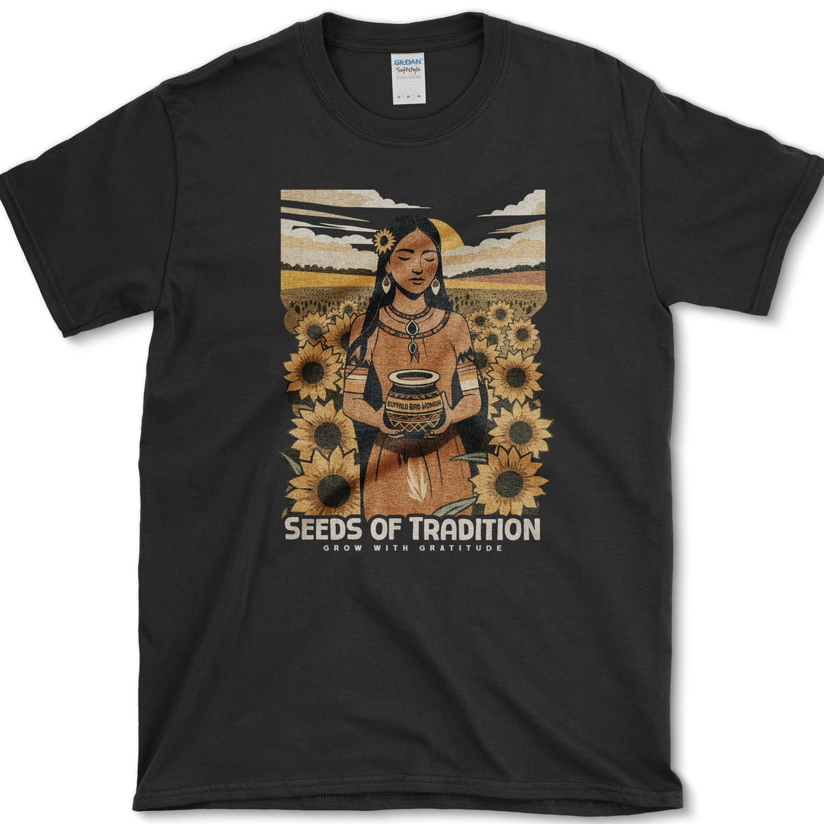 Seeds of Tradition T-Shirt Black / S Essential Tees