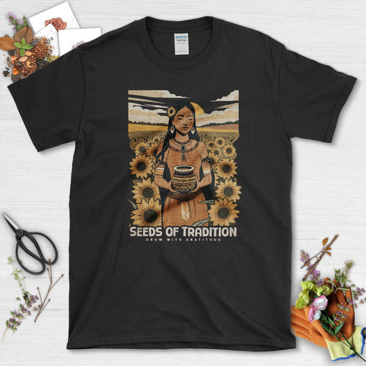 Seeds of Tradition T-Shirt T-Shirts / S / Black Physical Item