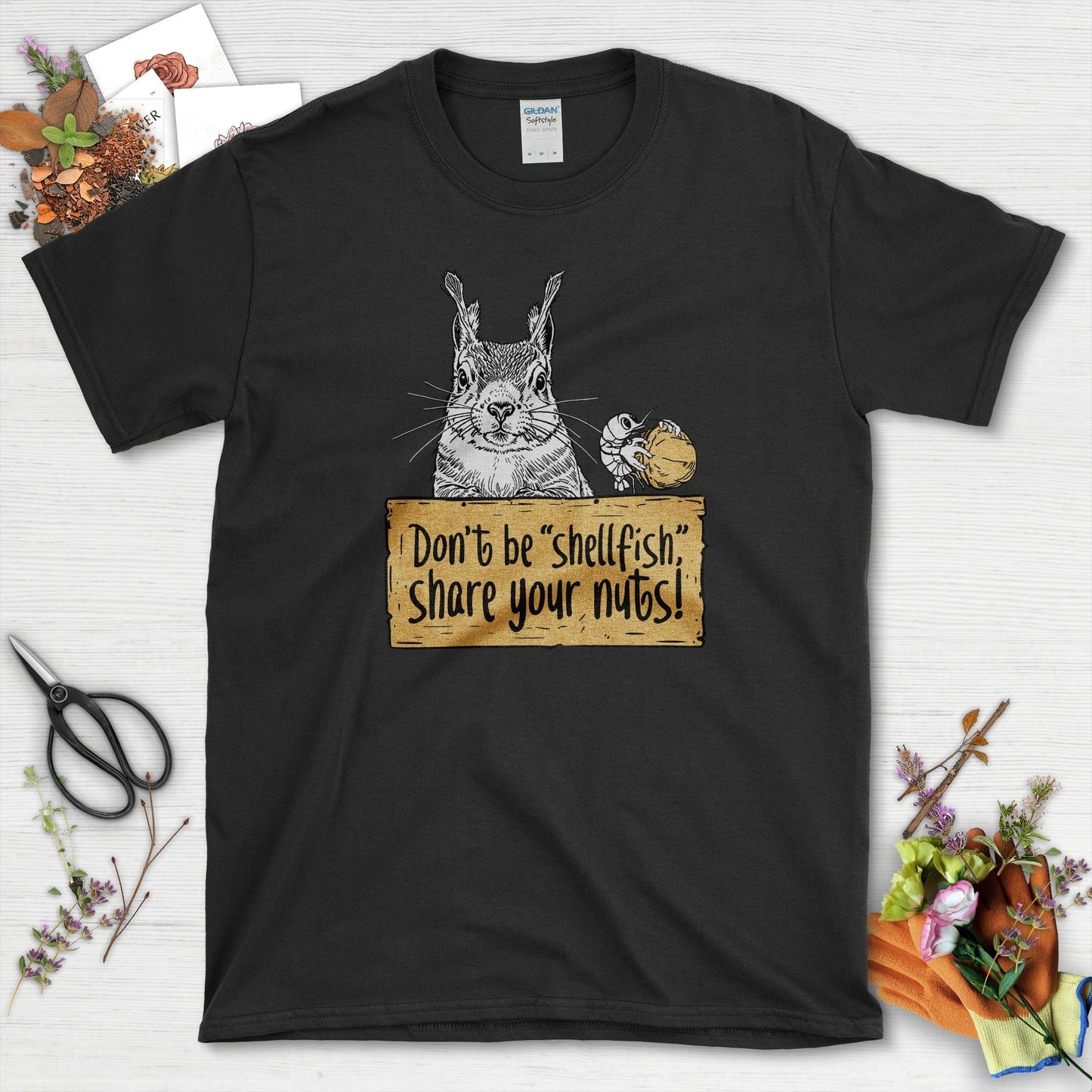 Share Your Nuts Funny T-Shirt Black / S T-Shirt