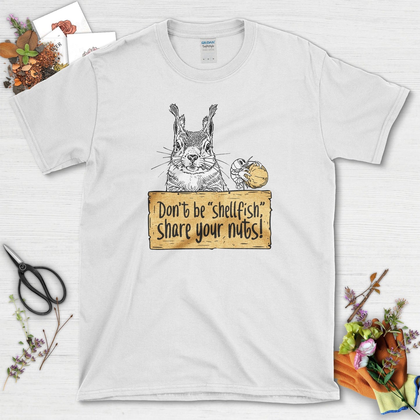 Share Your Nuts Funny T-Shirt White / S T-Shirt