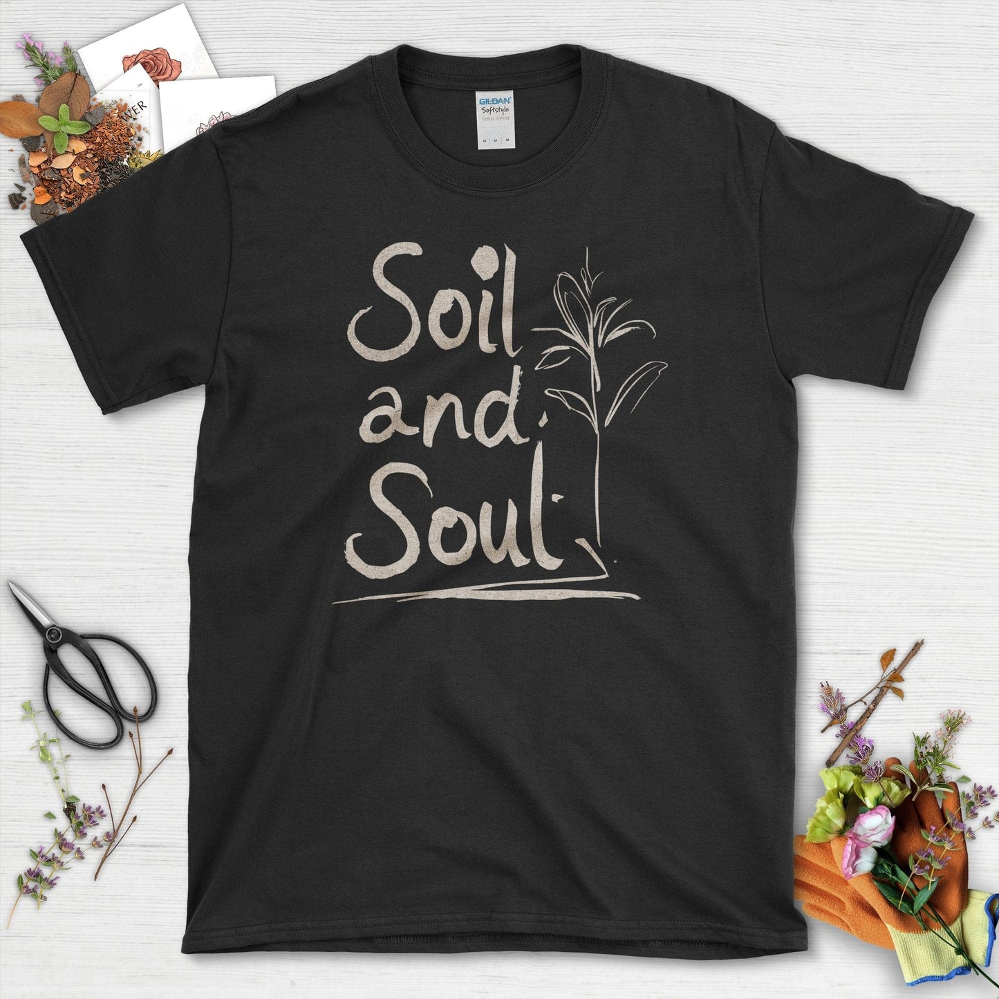 Soil and Soul T-Shirt T-Shirts / S / Black Physical Item