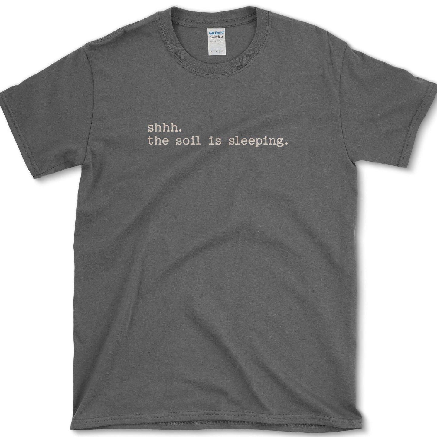 Soil is Sleeping T-Shirt Essential Tees / S / Dark Heather Physical Item
