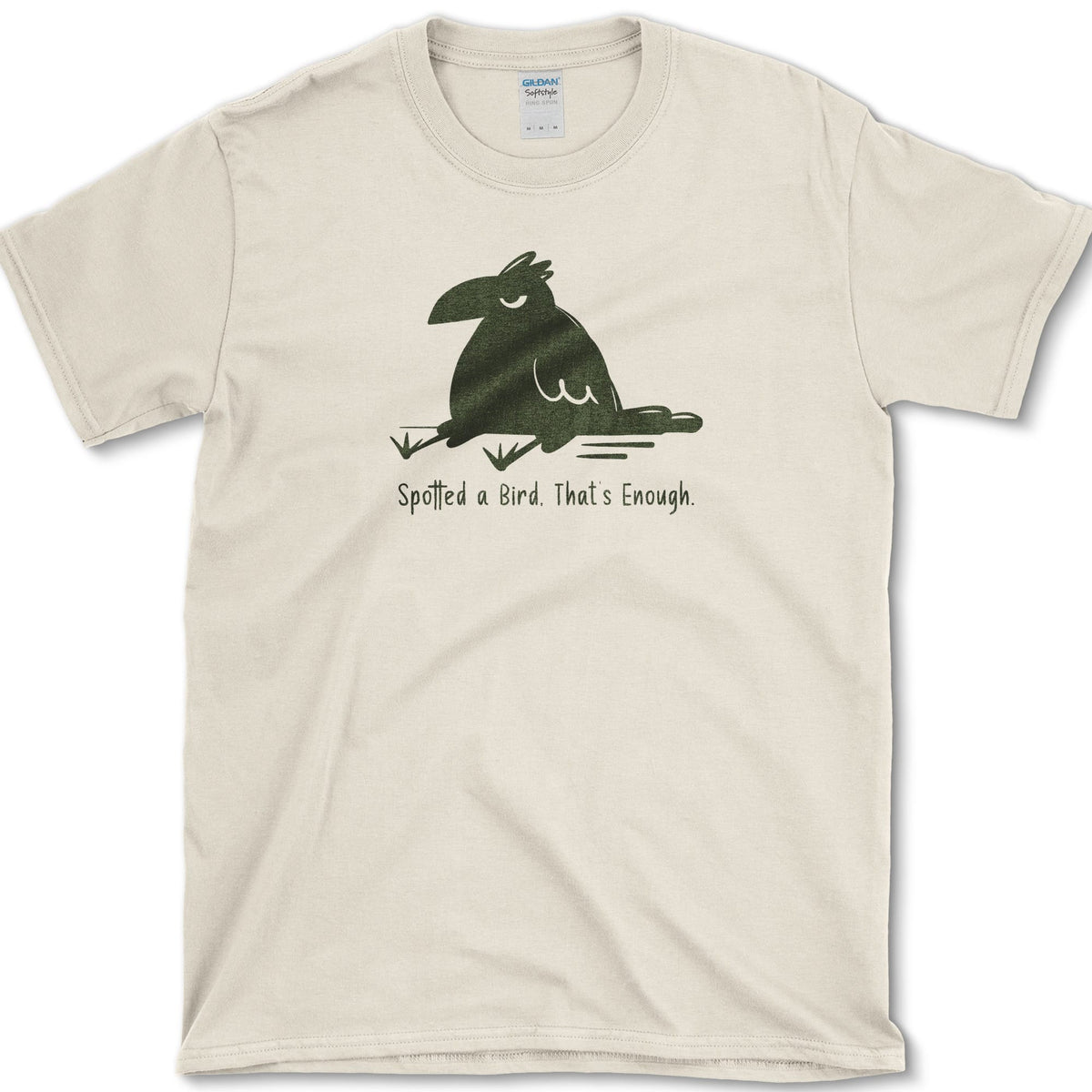 Spotted Bird, That's Enough T-Shirt Natural / S Essential Tees