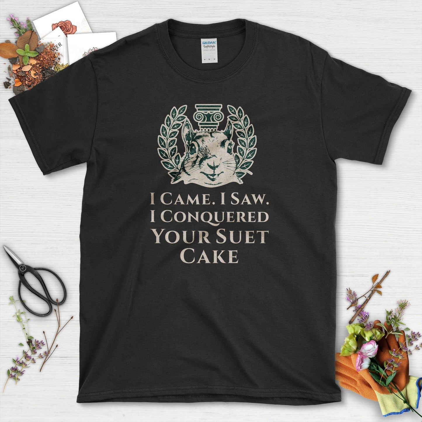 Squirrel Suet Cake T-Shirt Black / S T-Shirt