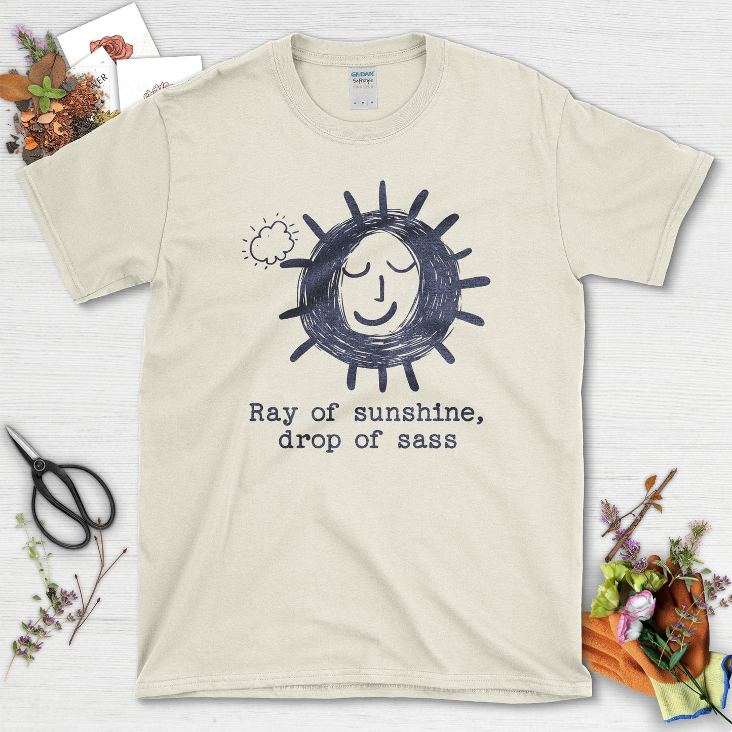 Sunshine & Sass T-Shirt Natural / S T-Shirt
