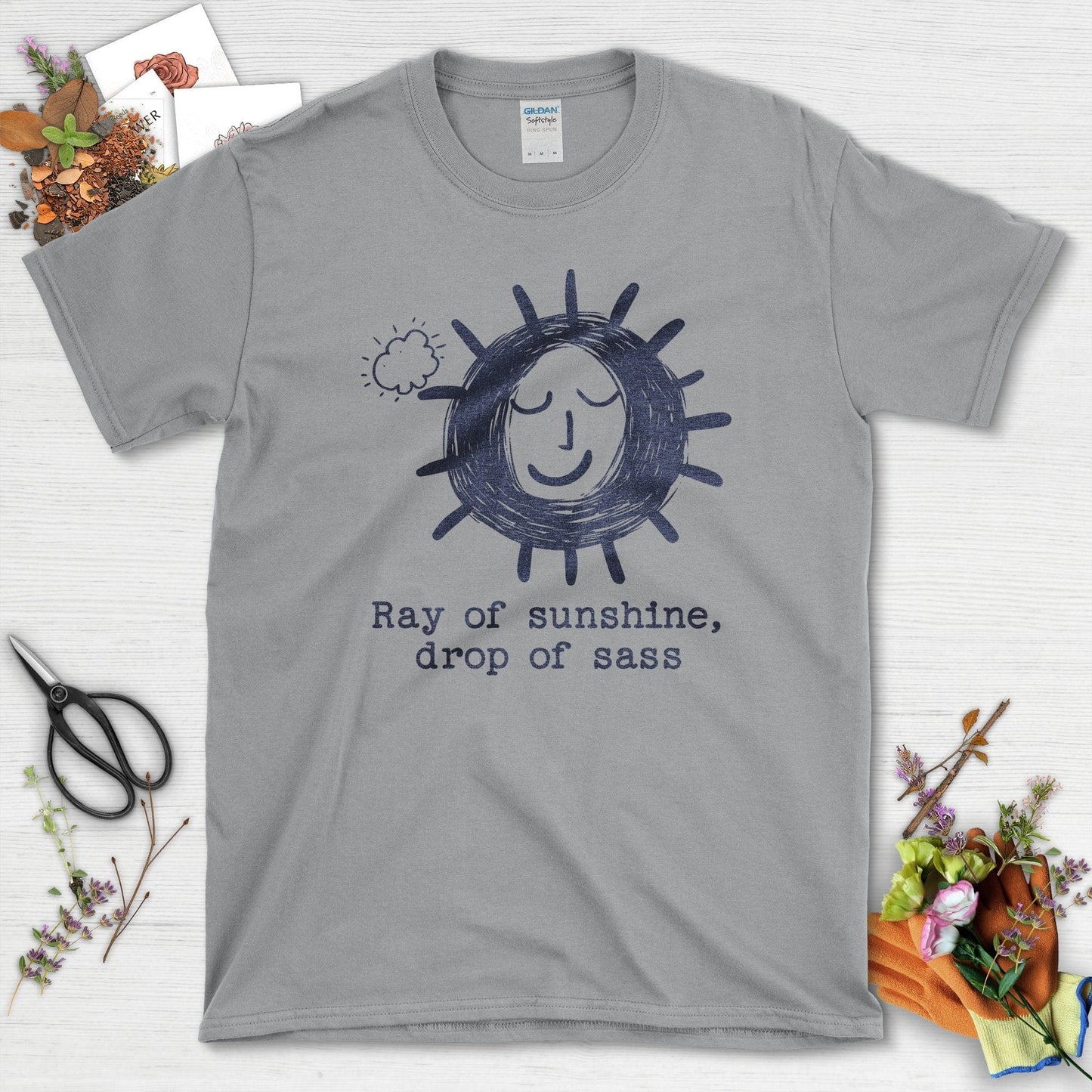 Sunshine & Sass T-Shirt Sport Grey / S T-Shirt