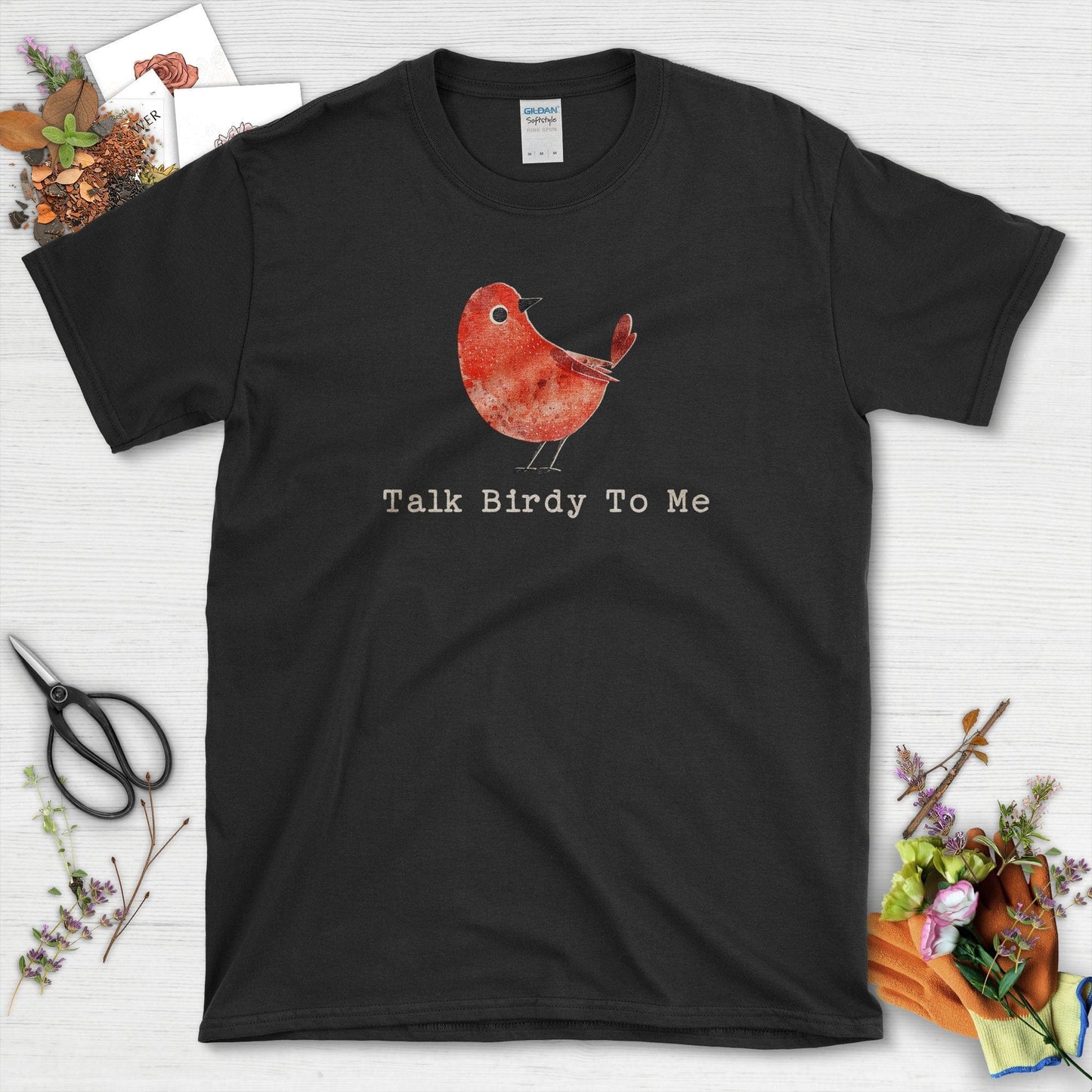 Talk Birdy To Me T-Shirt Black / S T-Shirt