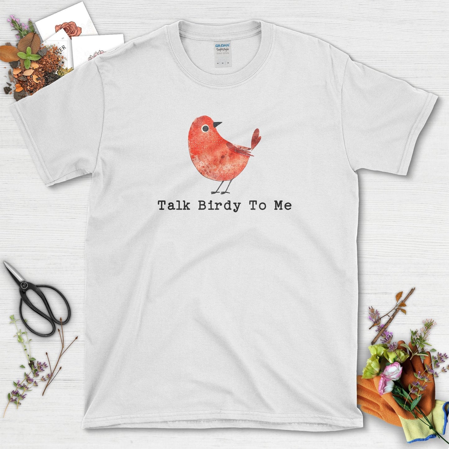 Talk Birdy To Me T-Shirt White / S T-Shirt