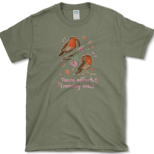 Team Effort T-Shirt Essential Tees / S / Military Green Physical Item