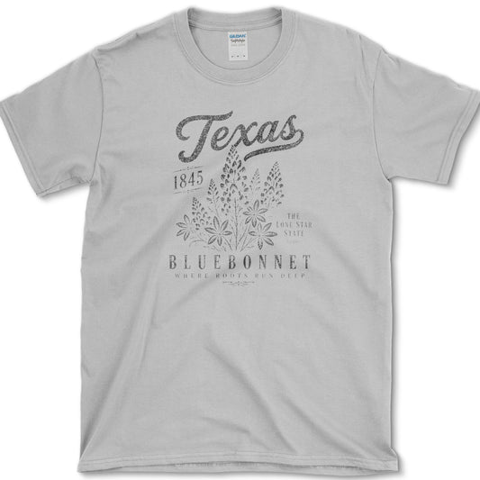 Texas Bluebonnet T-Shirt S / Sport Grey Essential Tees