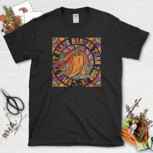That Spice Slaps Harder T-Shirt Black / M Physical Item