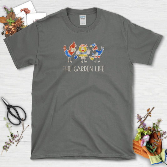 The Garden Life T-Shirt Charcoal / S Physical Item