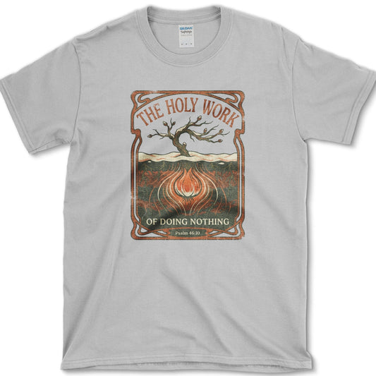 The Holy Work T-Shirt Sport Grey / S Physical Item
