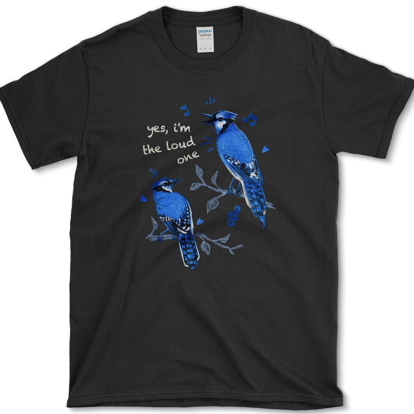 The Loud One T-Shirt Essential Tees / S / Black Physical Item