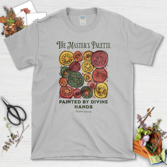 The Master's Palette T-Shirt Essential Tees / S / Sport Grey Physical Item