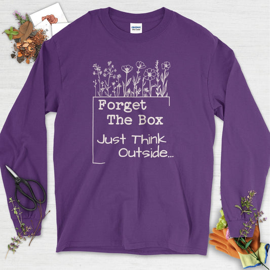 Think Outside the Box Long Sleeve Purple / S Physical Item
