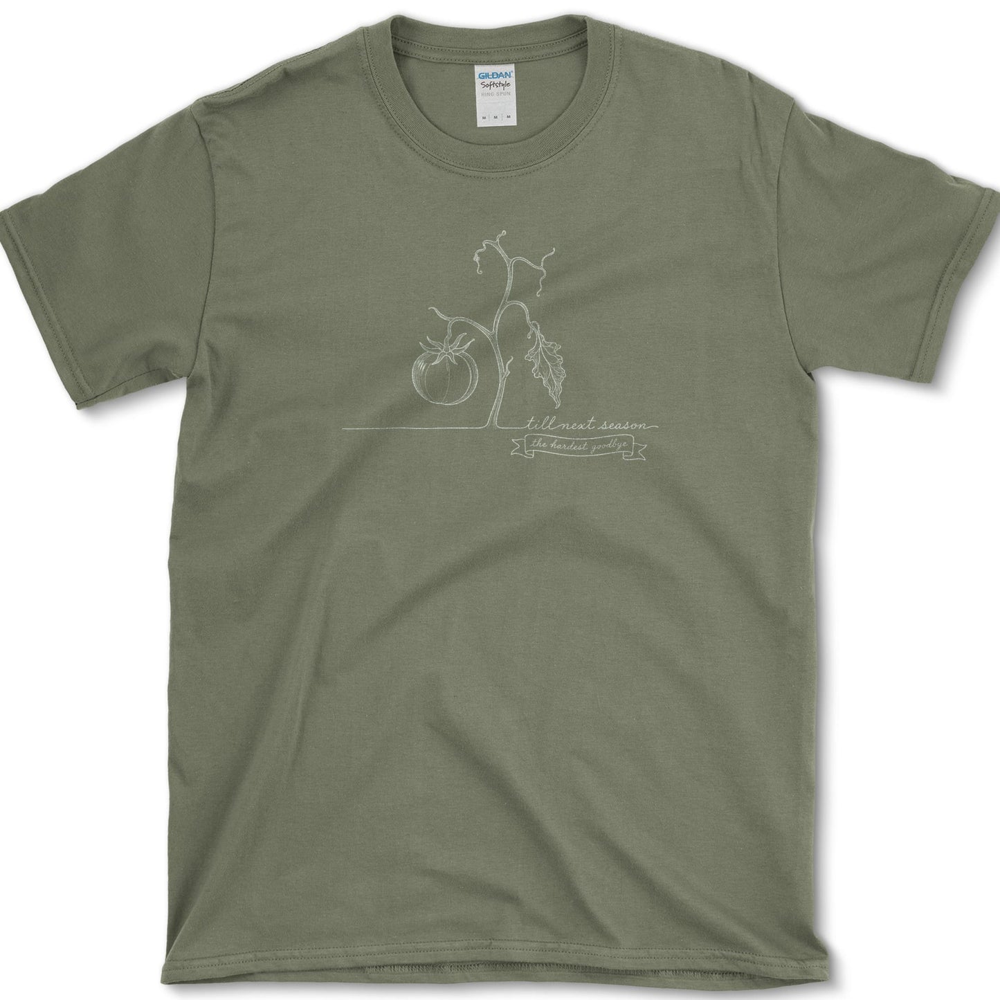 Till Next Season T-Shirt S / Military Green Essential Tees