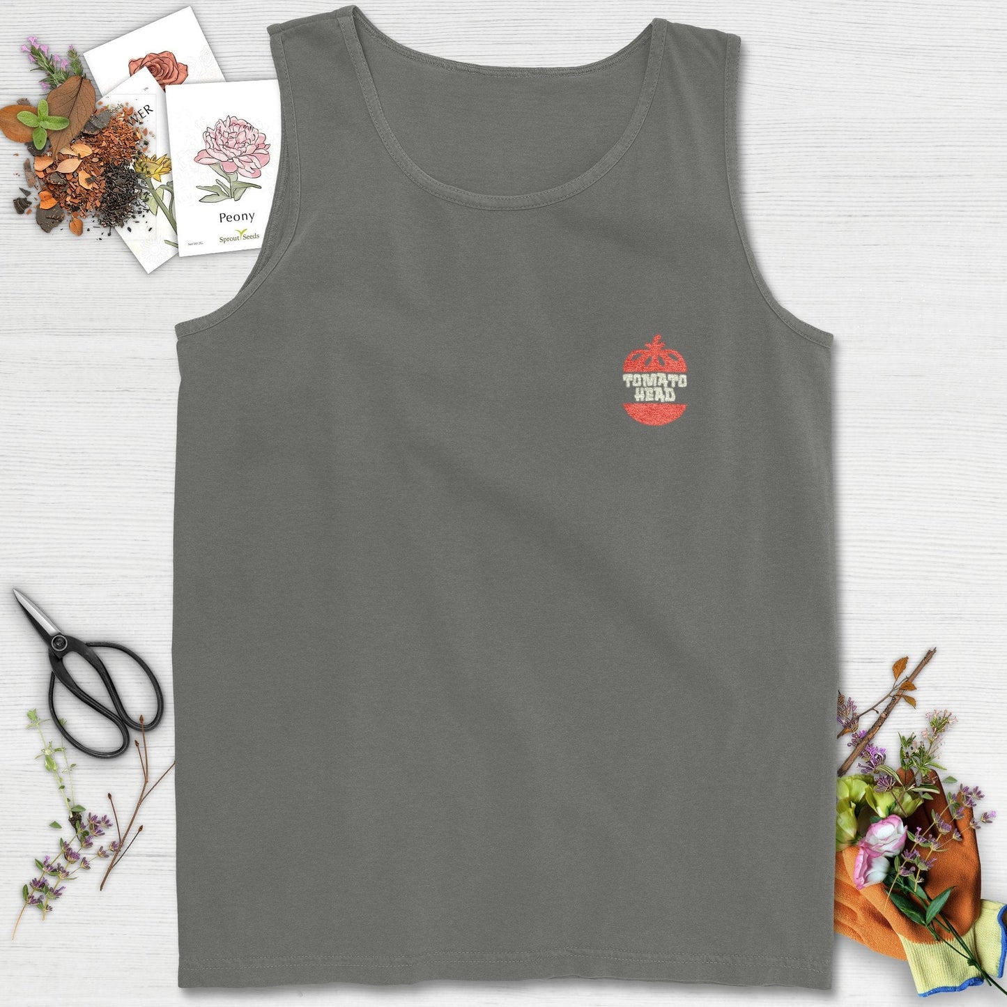 Tomato Head Logo Colorwashed Comfort Tank Top Pepper / S Tank Top