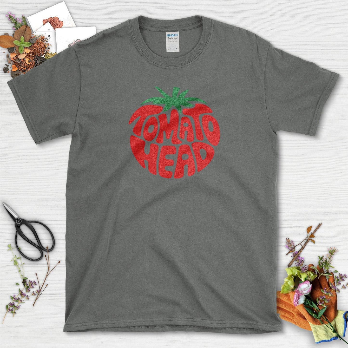 Tomato Head T-Shirt Charcoal / S T-Shirt