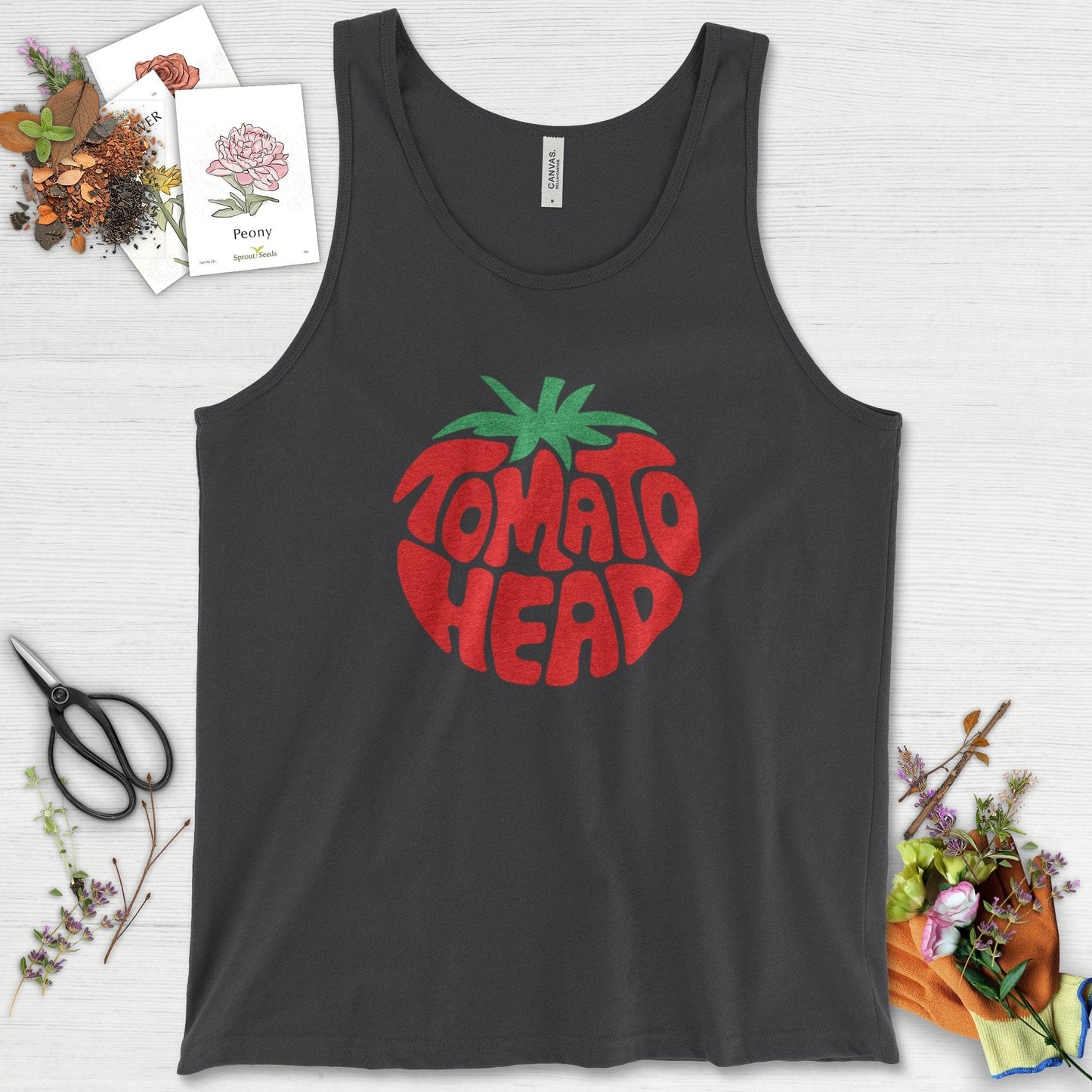 Tomato Head Tank Top Dark Grey / XS Physical Item