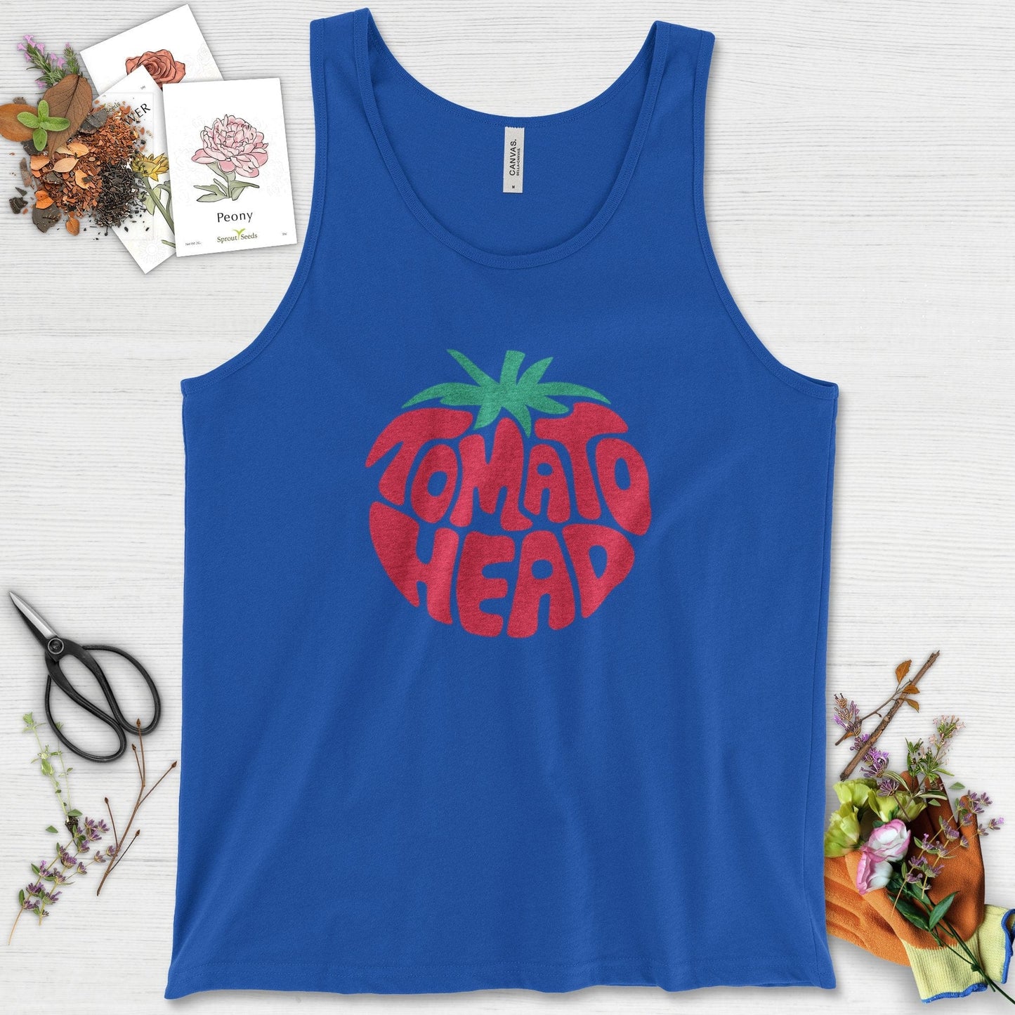 Tomato Head Tank Top True Royal / XS Physical Item