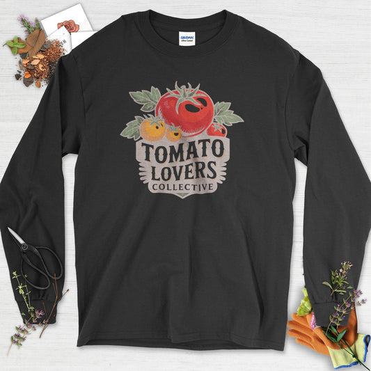 Tomato Lovers Collective Long Sleeve Black / S Physical Item