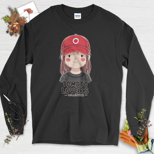Tomato Lovers Collective Long Sleeve Black / S Physical Item