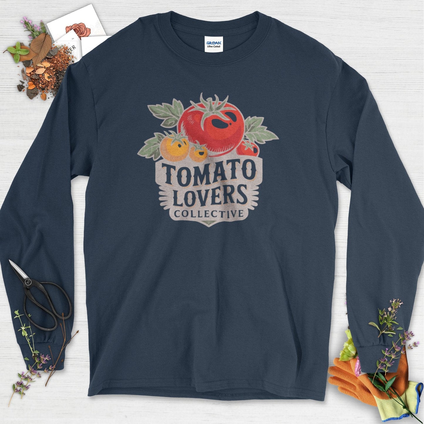 Tomato Lovers Collective Long Sleeve Navy / S Physical Item