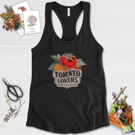 Tomato Lovers Collective Racerback Racerback / XS / Black Physical Item