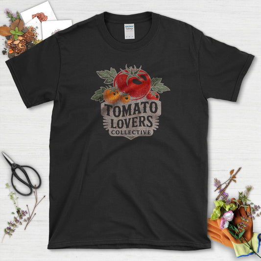 Tomato Lovers Collective T-Shirt Black / S Physical Item