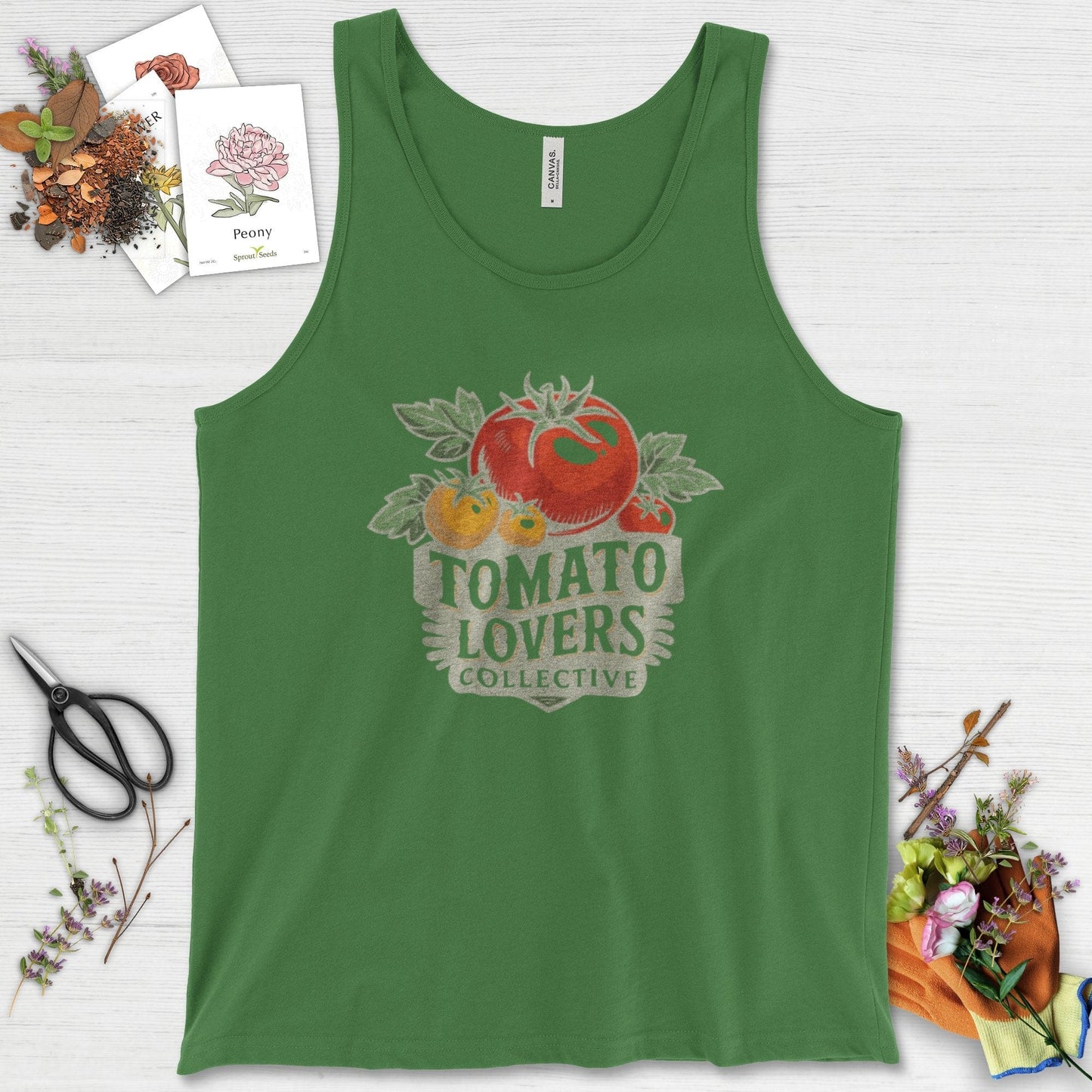 Tomato Lovers Collective Tank Top Leaf / XS Physical Item