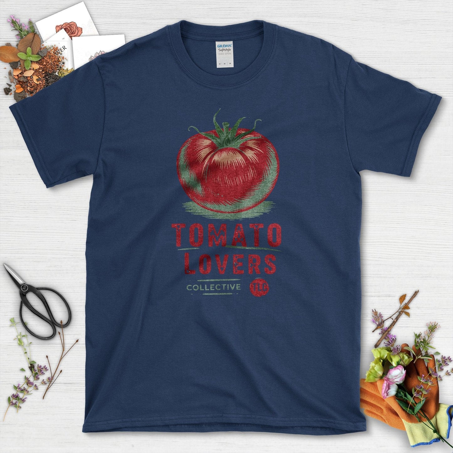 Tomato Lovers Collective TLC T-Shirt Navy / S Physical Item