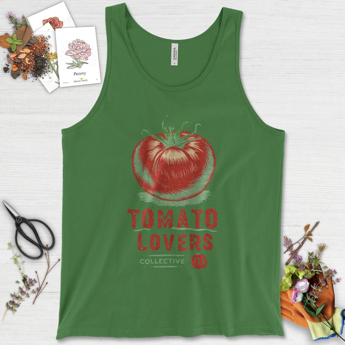 Tomato Lovers Collective TLC Tank Top Leaf / XS Physical Item