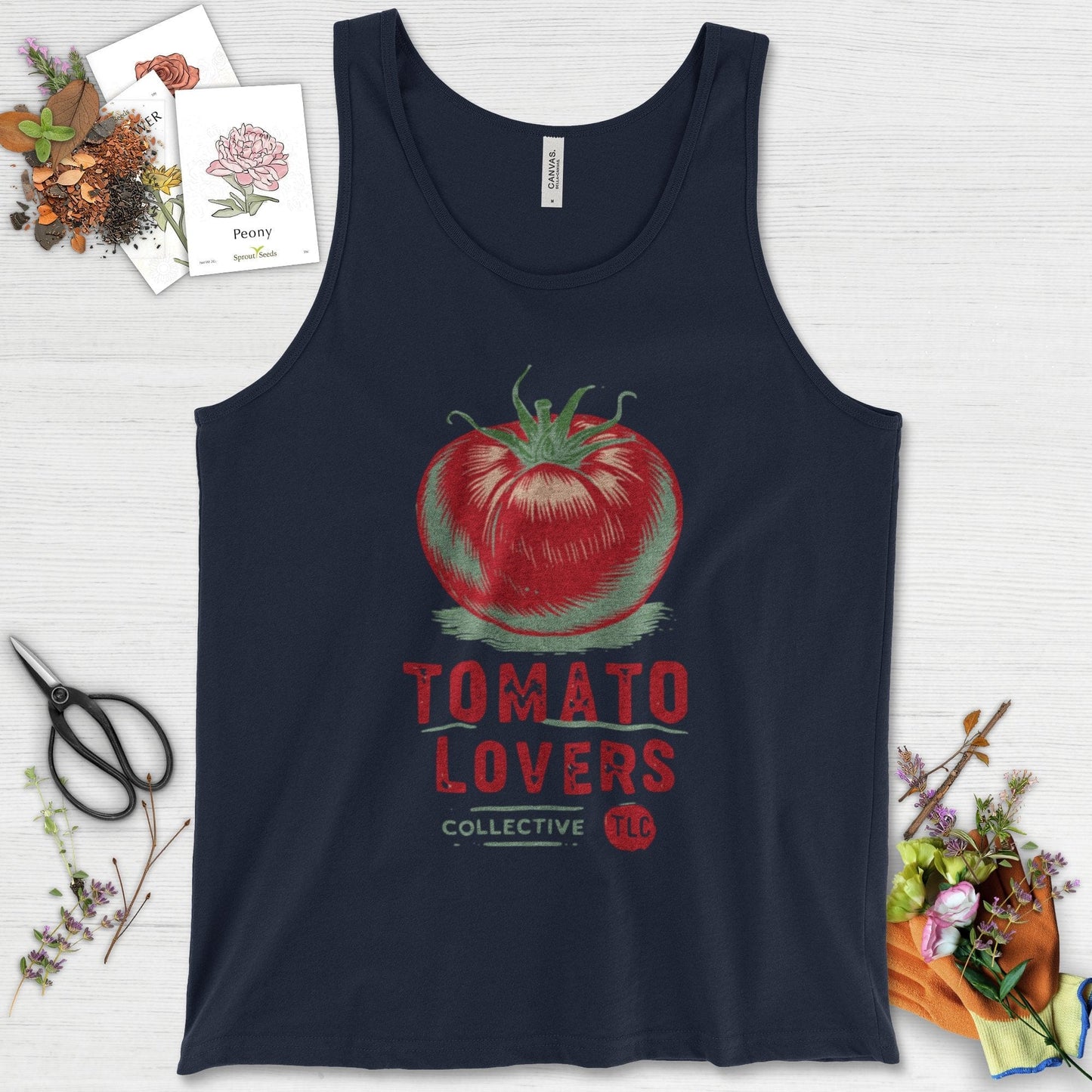 Tomato Lovers Collective TLC Tank Top Navy / XS Physical Item