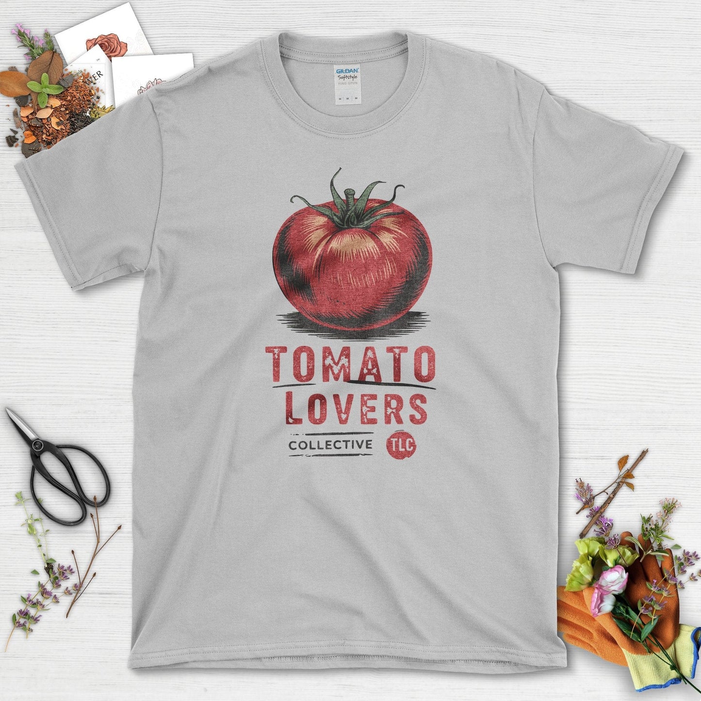 Tomato Lovers Collective TLC Youth T-Shirt Youth T-Shirt / XS / Sport Grey Physical Item