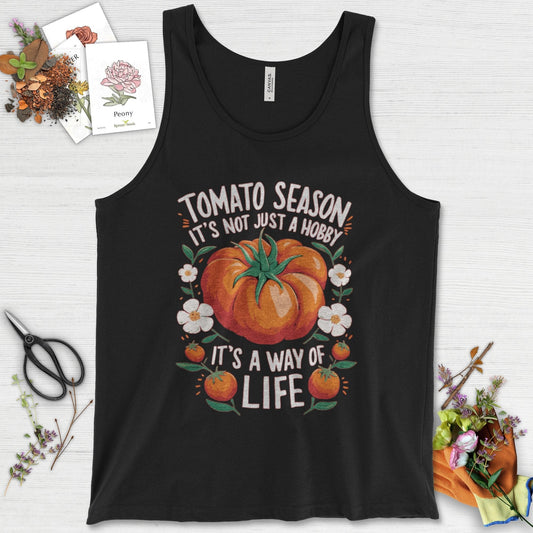 Tomato Season Way of Life Tank Top Black / XS Physical Item