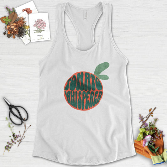 Tomato Whisperer Racerback Racerback / XS / White Physical Item