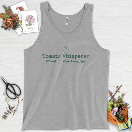 Tomato Whisperer Tank Top Athletic Heather / XS Physical Item