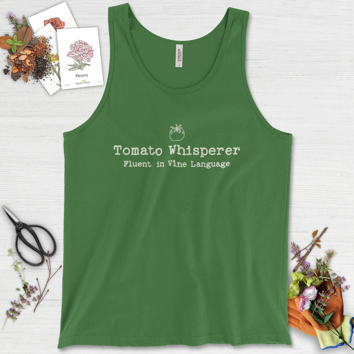 Tomato Whisperer Tank Top Leaf / XS Physical Item