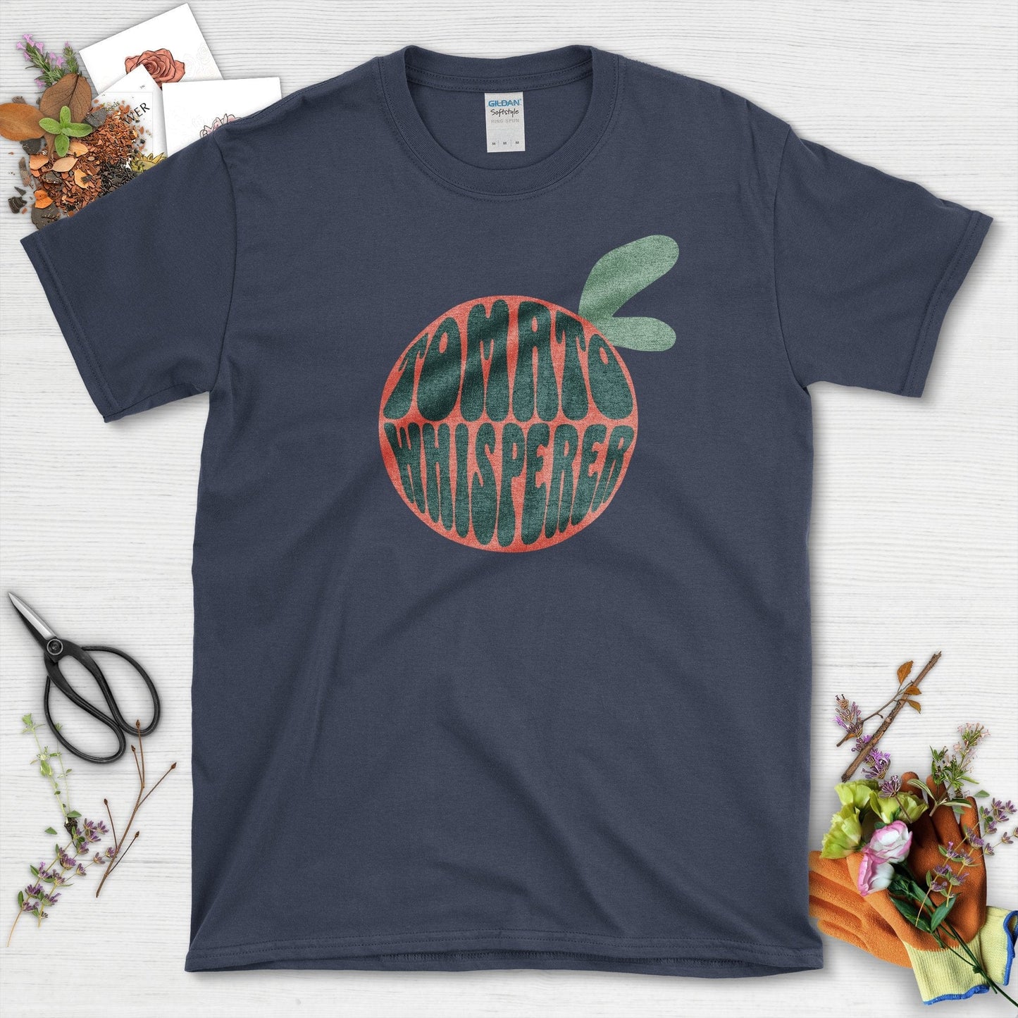 Tomato Whisperer Youth T-Shirt Youth T-Shirt / XS / Navy Physical Item