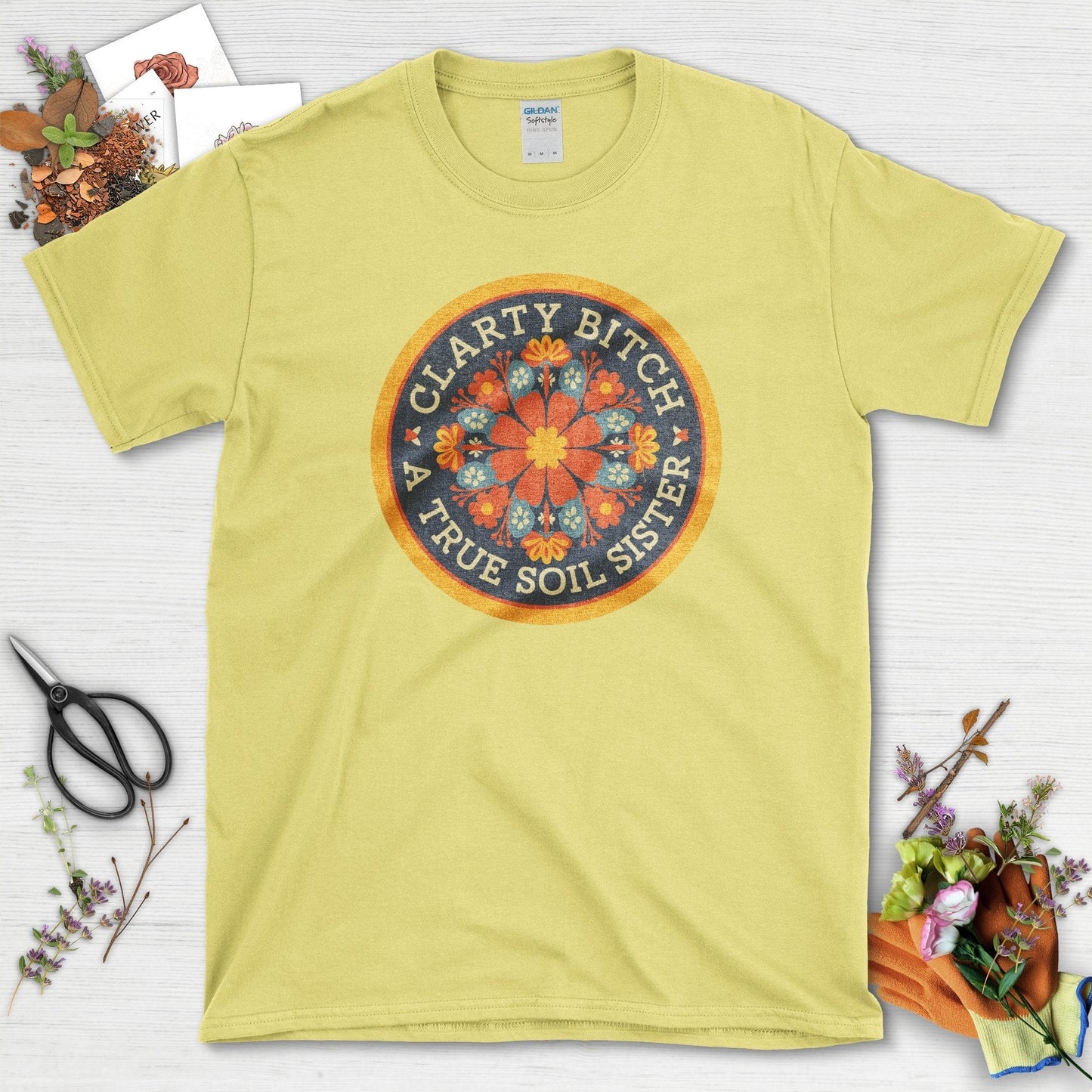 True Soil Sister T-Shirt Cornsilk / S T-Shirt