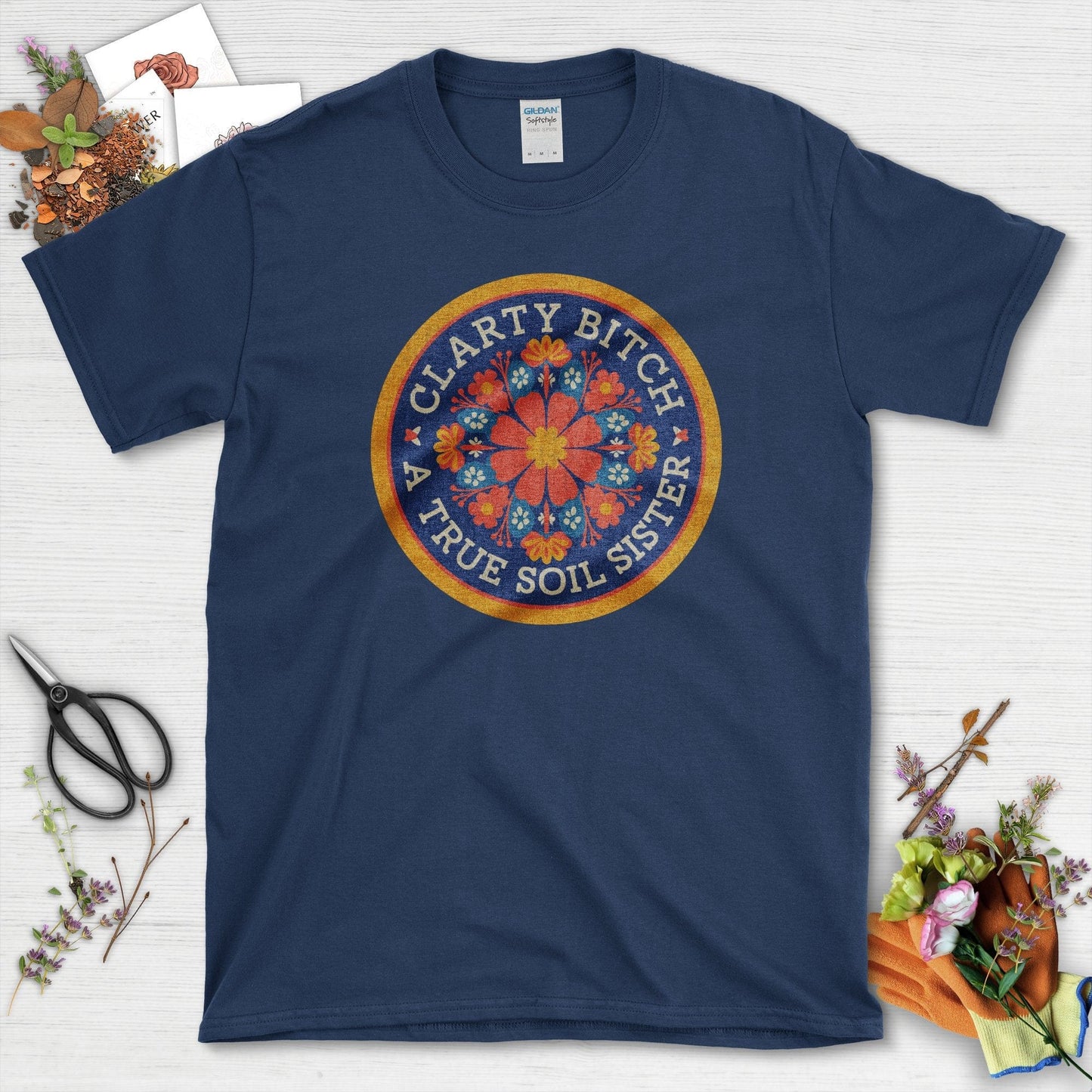 True Soil Sister T-Shirt Navy / S T-Shirt