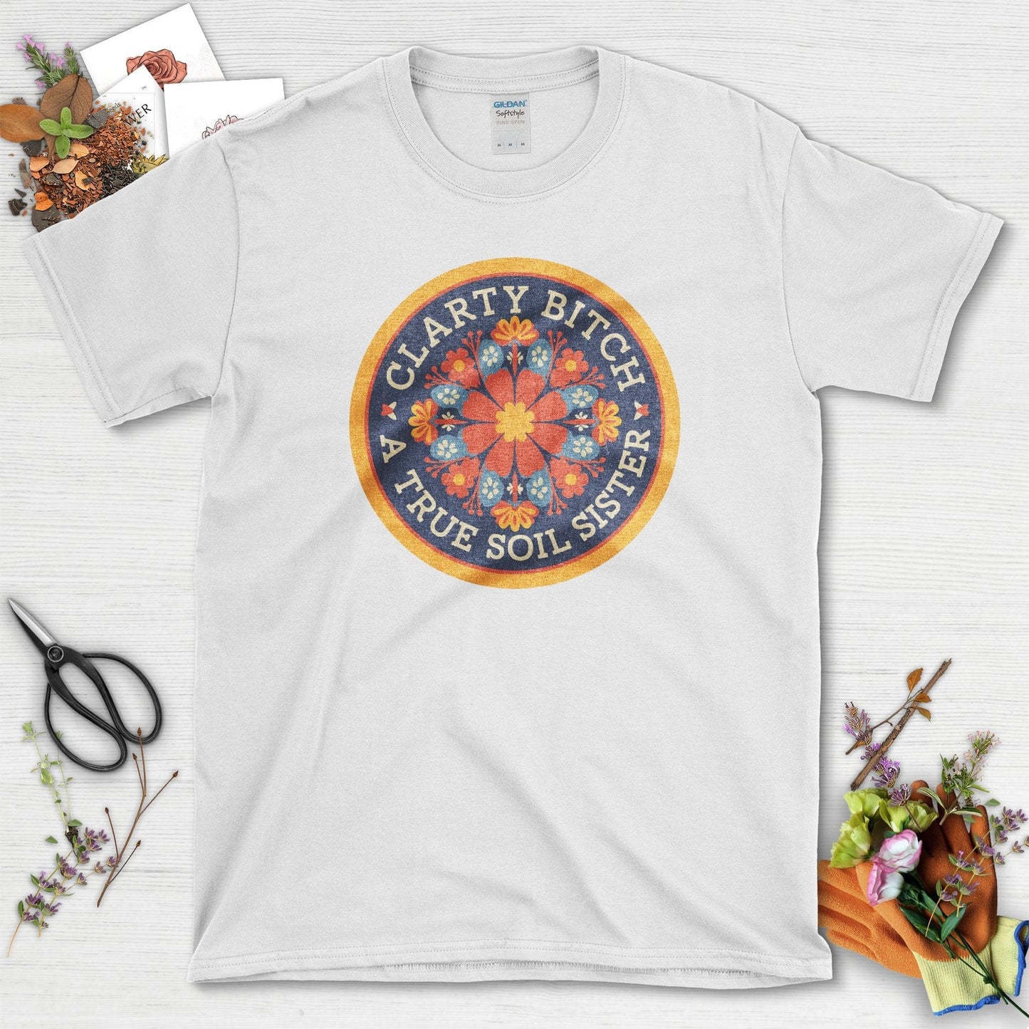 True Soil Sister T-Shirt White / S T-Shirt