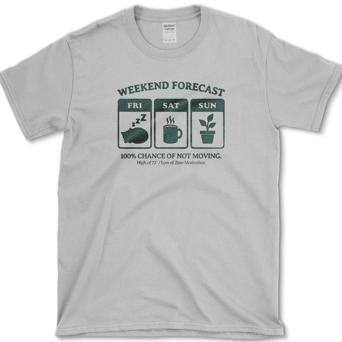Weekend Forecast T-Shirt Sport Grey / S Physical Item