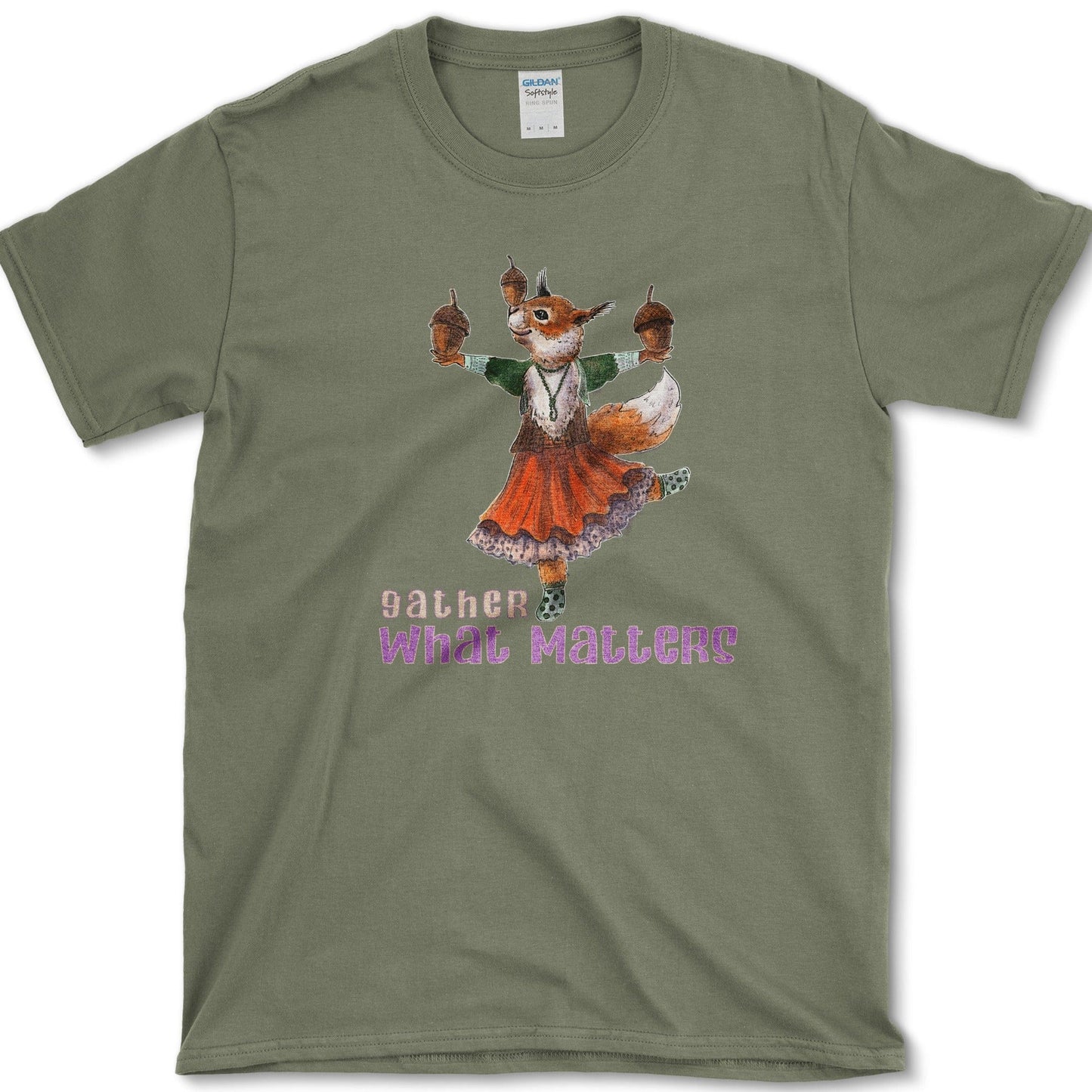 What Matters T-Shirt Essential Tees / S / Military Green Physical Item